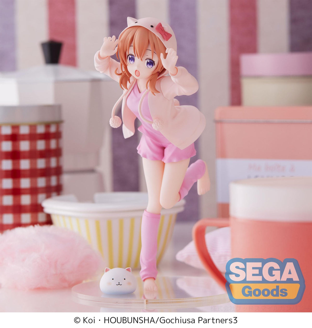 SEGA Luminasta Rabbit House Tea Party : BLOOM - Cocoa