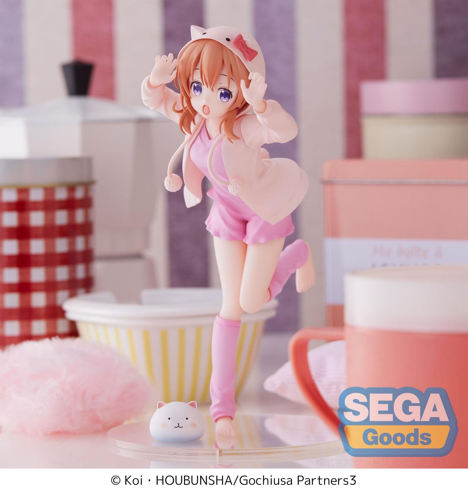 SEGA Luminasta Rabbit House Tea Party : BLOOM - Cocoa
