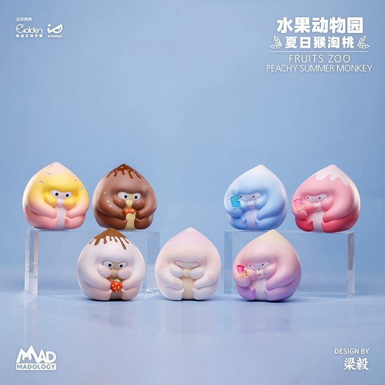 Madology Madology x FRUITS ZOO Blind Box I：Peachy Summer Monkey