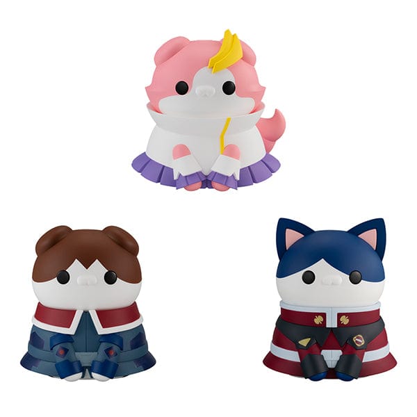 Megahouse MEGA CAT PROJECT MOBILE SUIT GUNDAM SEED Nyanto ! The Big Series Nyandam SEED Kira＆Athrun＆Lacus Set【with gift: Illustration Board】