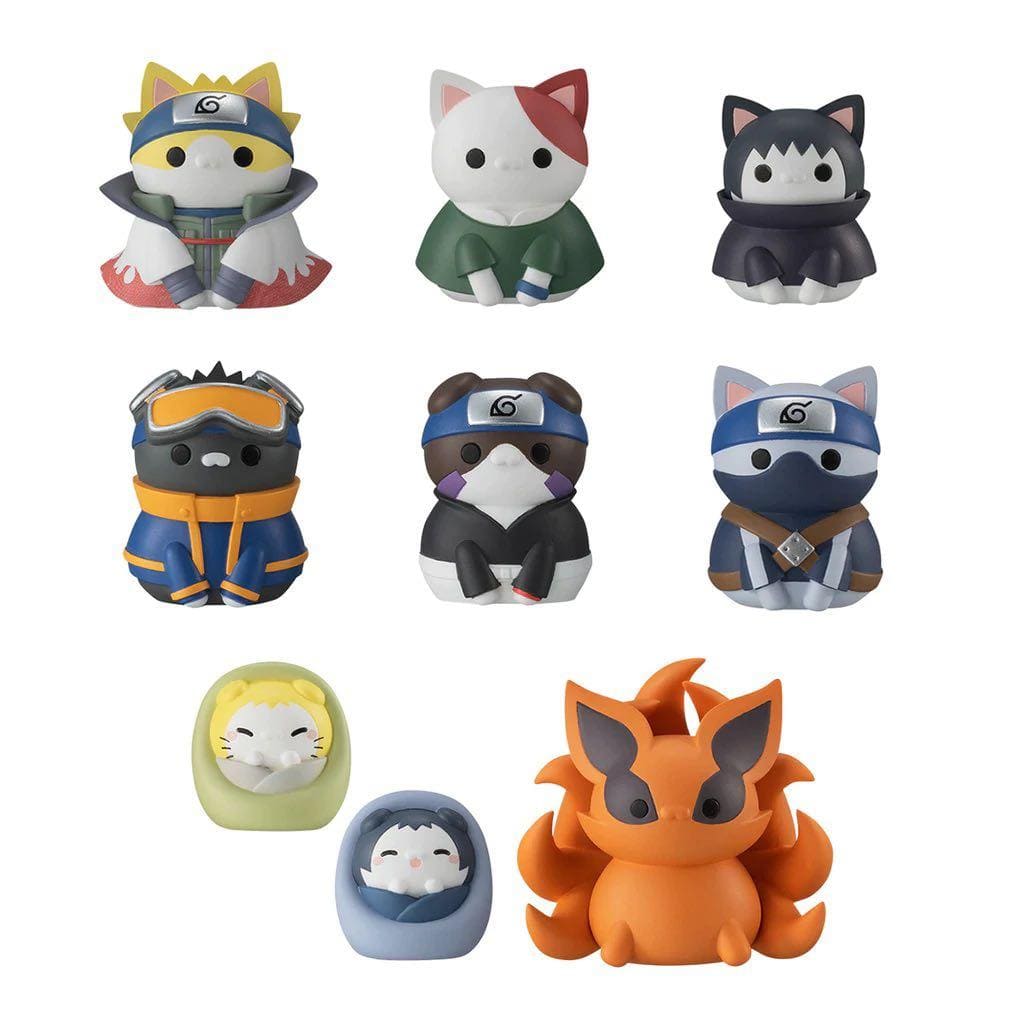 Megahouse MEGA CAT PROJECT Naruto Shippuden Nyaruto Hidden Leaf Village of the Past【with gift - cushion】