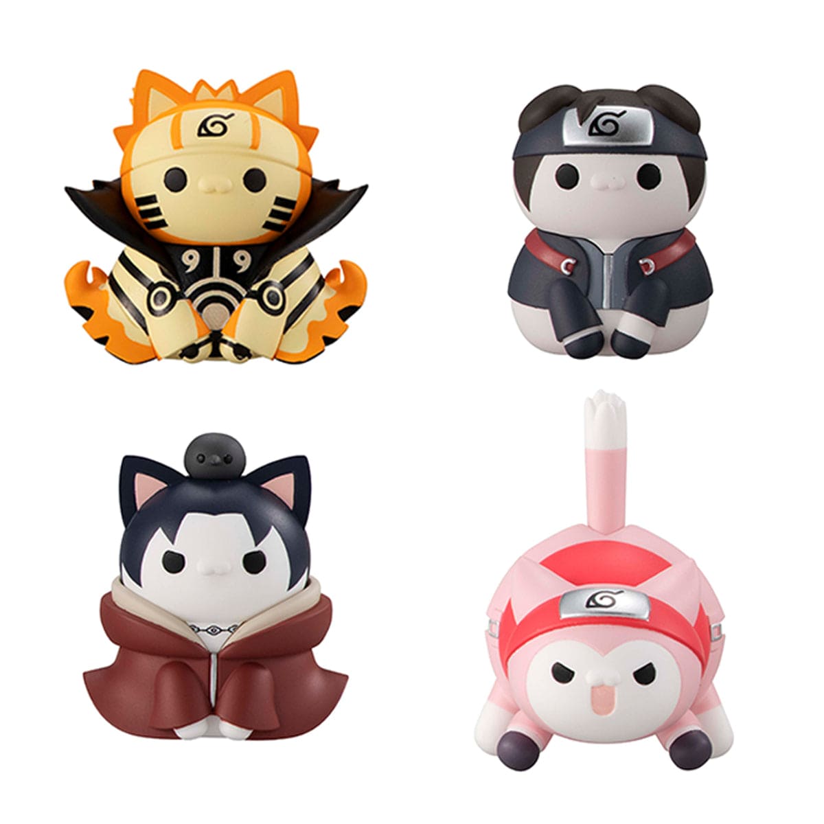 Megahouse MEGA CAT PROJECT Naruto Shippuden Nyaruto Ver Break out Fourth Great Ninja War (window package)【with gift - Pre-Pla】