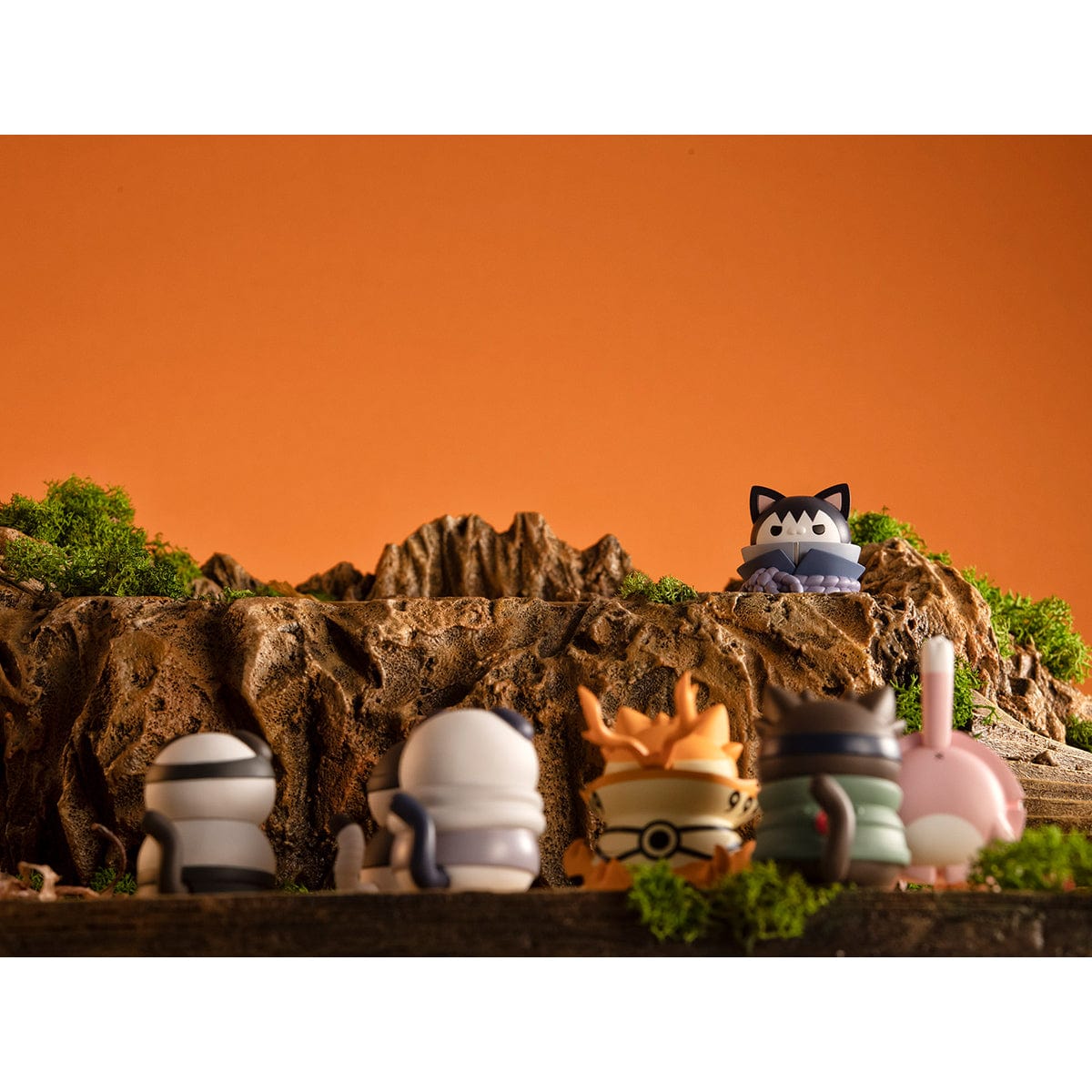 Megahouse MEGA CAT PROJECT Naruto Shippuden Nyaruto Ver Break out Fourth Great Ninja War (window package)【with gift - Pre-Pla】