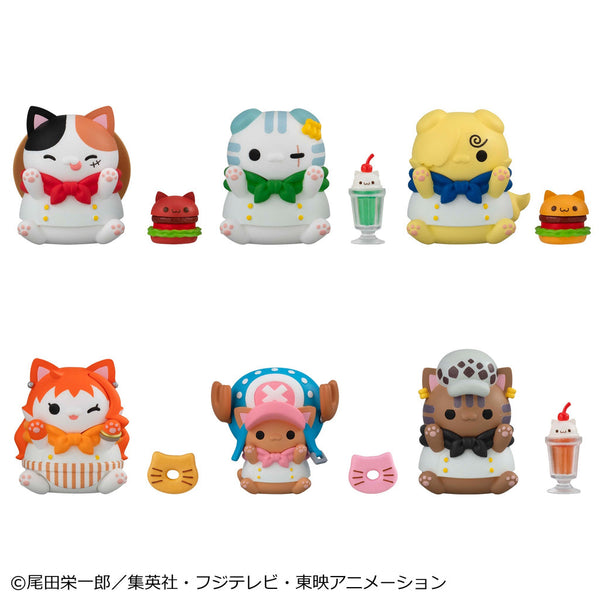 MEGA CAT PROJECT ONE PIECE NyanPieceNyan！DINER！ (BOX of 6pcs