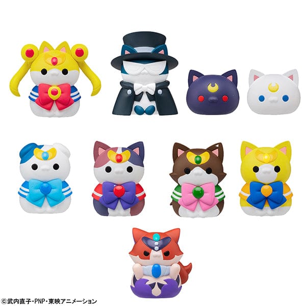 Megahouse Mega Cat Project One Piece Nyan Piece Nyan! Luffy and Seven  Warlords of the Sea 8pcs Complete Box