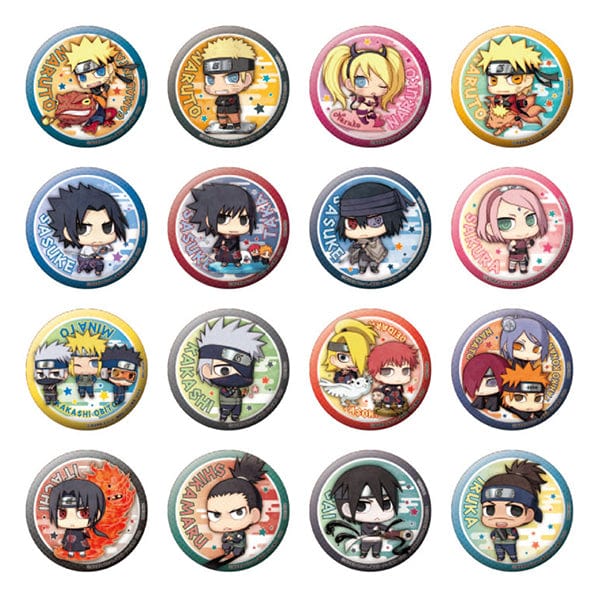 Megahouse METAL BADGE COLLECTION Naruto New Era (repeat)