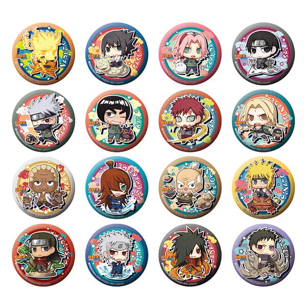 Megahouse METAL BADGE COLLECTION Naruto Ninkaitaisen (repeat)
