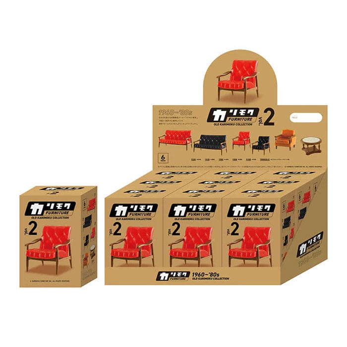 Kenelephant Miniature Collection (BOX) Karimoku furniture Old Karimoku Collection Vol.2