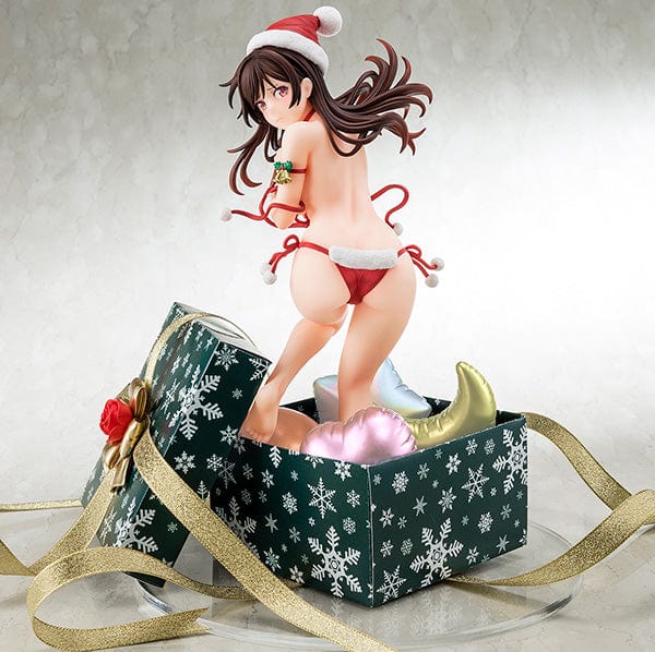 Hakoiri-Musume Inc. MIZUHARA Chizuru in a Santa Claus bikini de fluffy 1/6th Scale figure