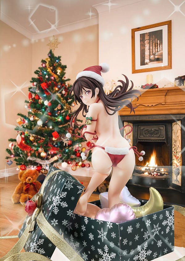 Hakoiri-Musume Inc. MIZUHARA Chizuru in a Santa Claus bikini de fluffy 1/6th Scale figure