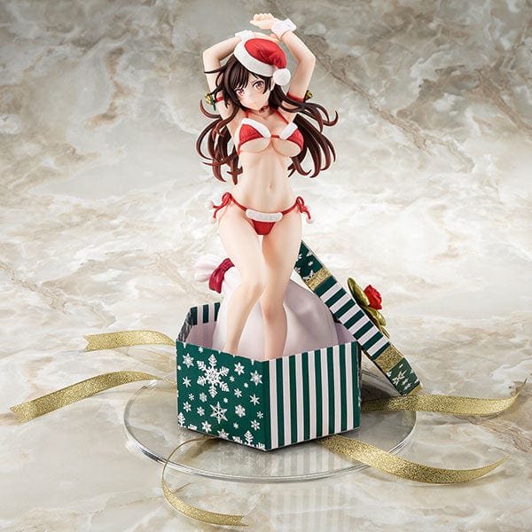 Hakoiri-Musume Inc. MIZUHARA Chizuru in a Santa Claus bikini de fluffy figure 2nd Xmas 1/6th Scale Figure