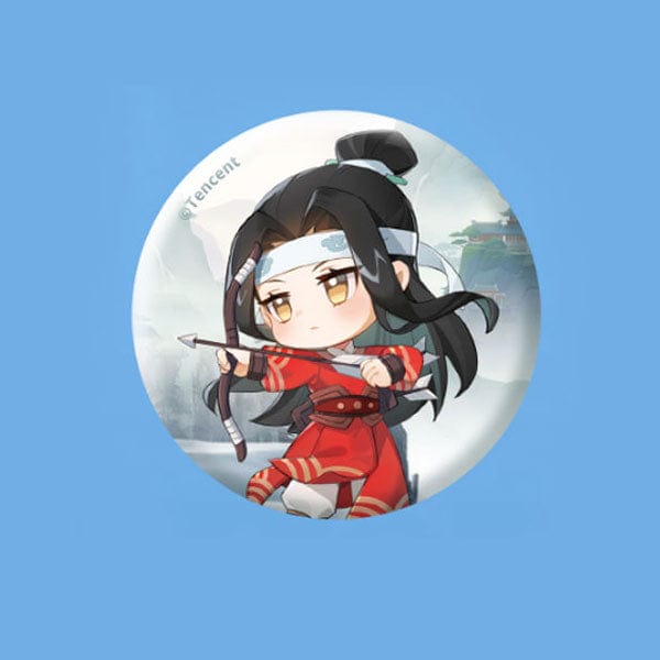 QING CANG 擎苍 MO DAO ZU SHI Yujiao GongQi Lan Wangji Figure Overseas Edition - with Gift Badge