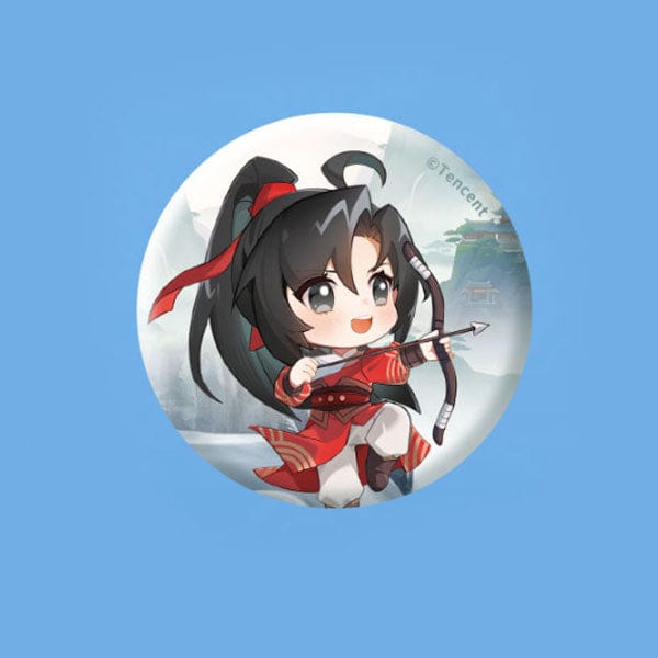 QING CANG 擎苍 MO DAO ZU SHI Yujiao GongQi Wei Wuxian Figure Overseas Edition - with Gift Badge
