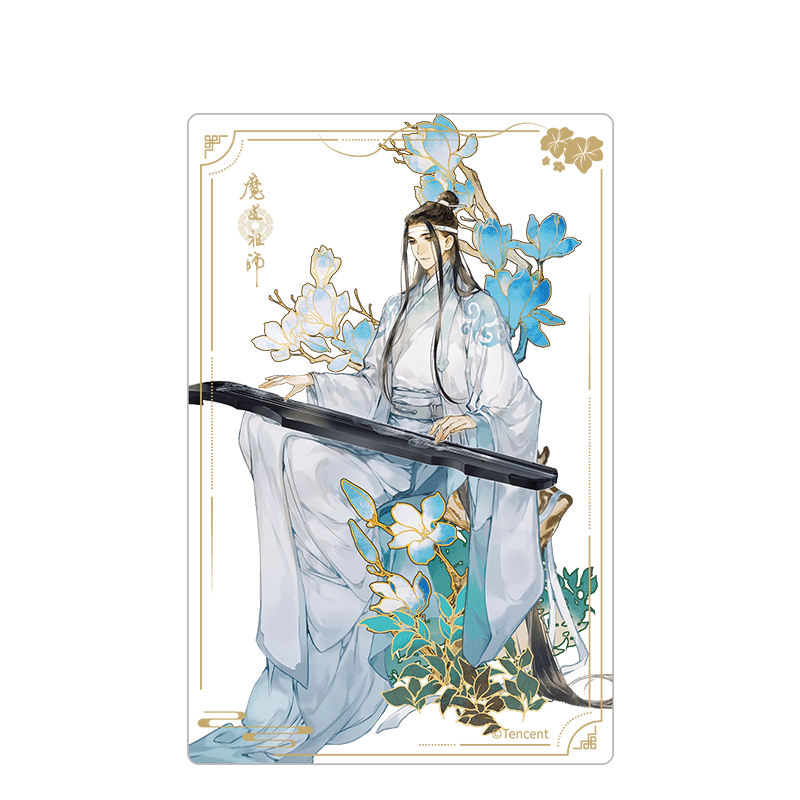 QING CANG 擎苍 MO DAO ZU SHI Zhuo Hua Ru Xu Lan Wangji Acrylic Transparent Card
