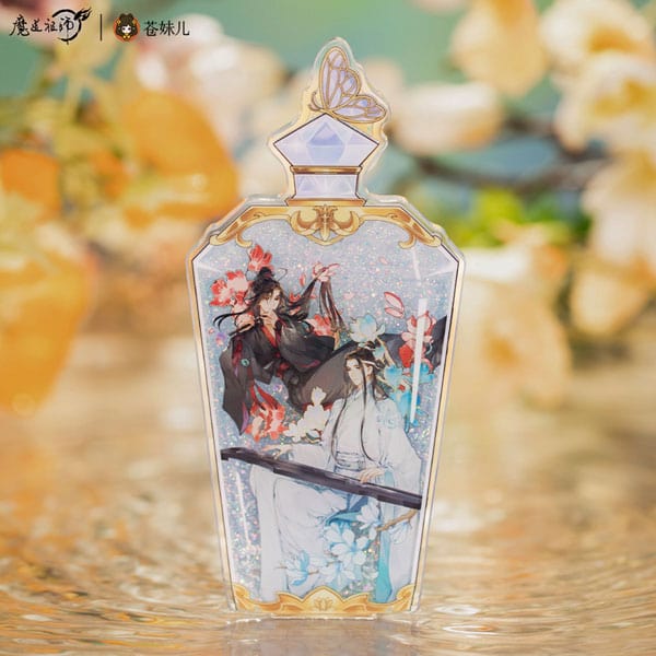 QING CANG 擎苍 MO DAO ZU SHI Zhuo Huaruxu Acrylic Sand Hourglass Acrylic Stand - with Gift Acrylic Disc