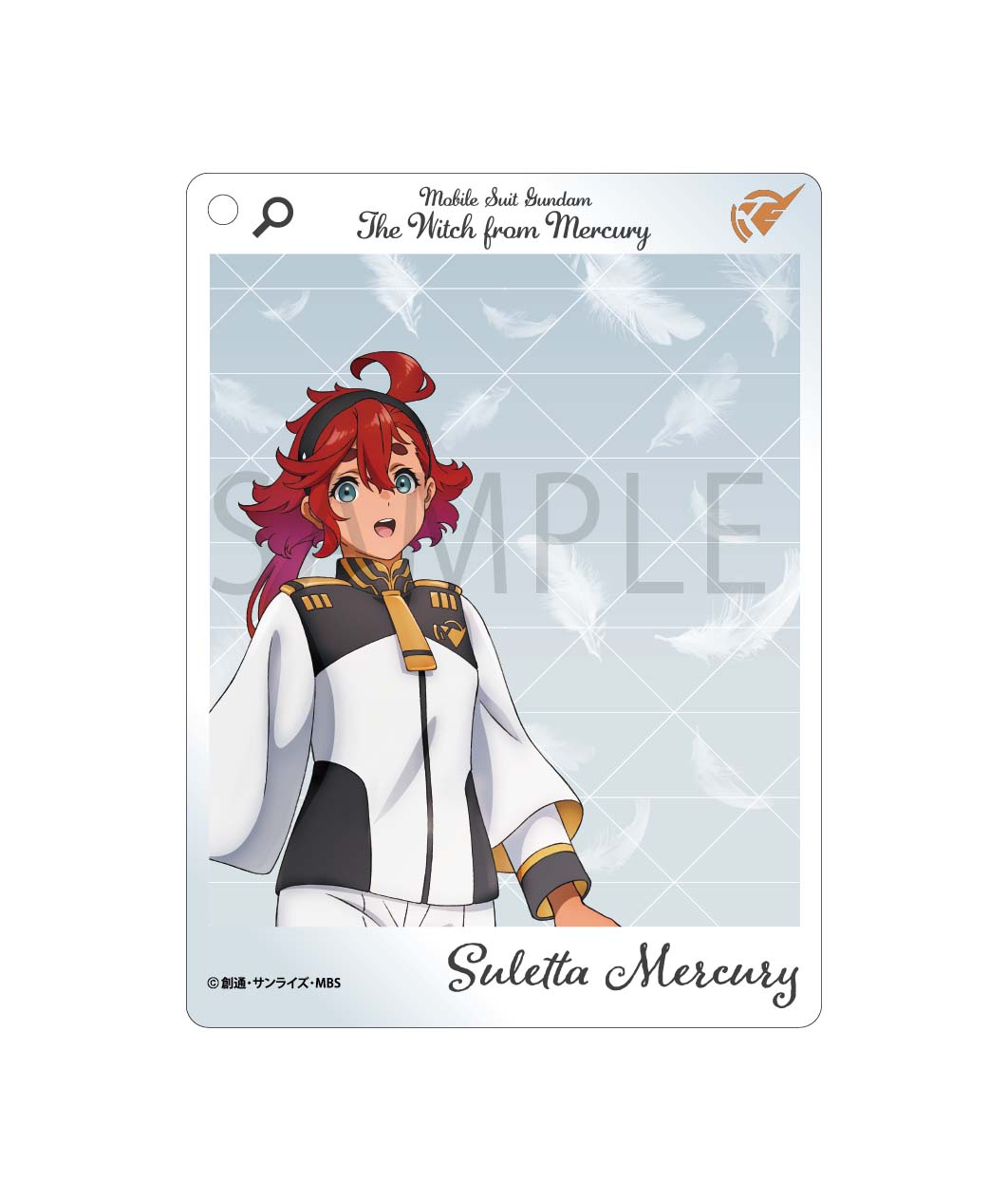 Kadokawa Mobile Suit Gundam Mercury's Witch Frame Acrylic Key Holder