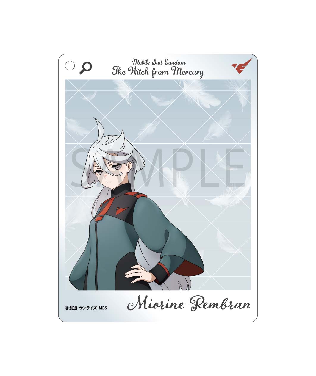 Kadokawa Mobile Suit Gundam Mercury's Witch Frame Acrylic Key Holder