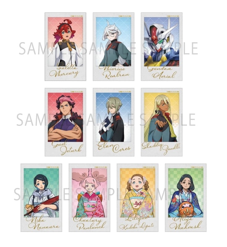 Kadokawa Mobile Suit Gundam Mercury's Witch Mini Bromide Collection