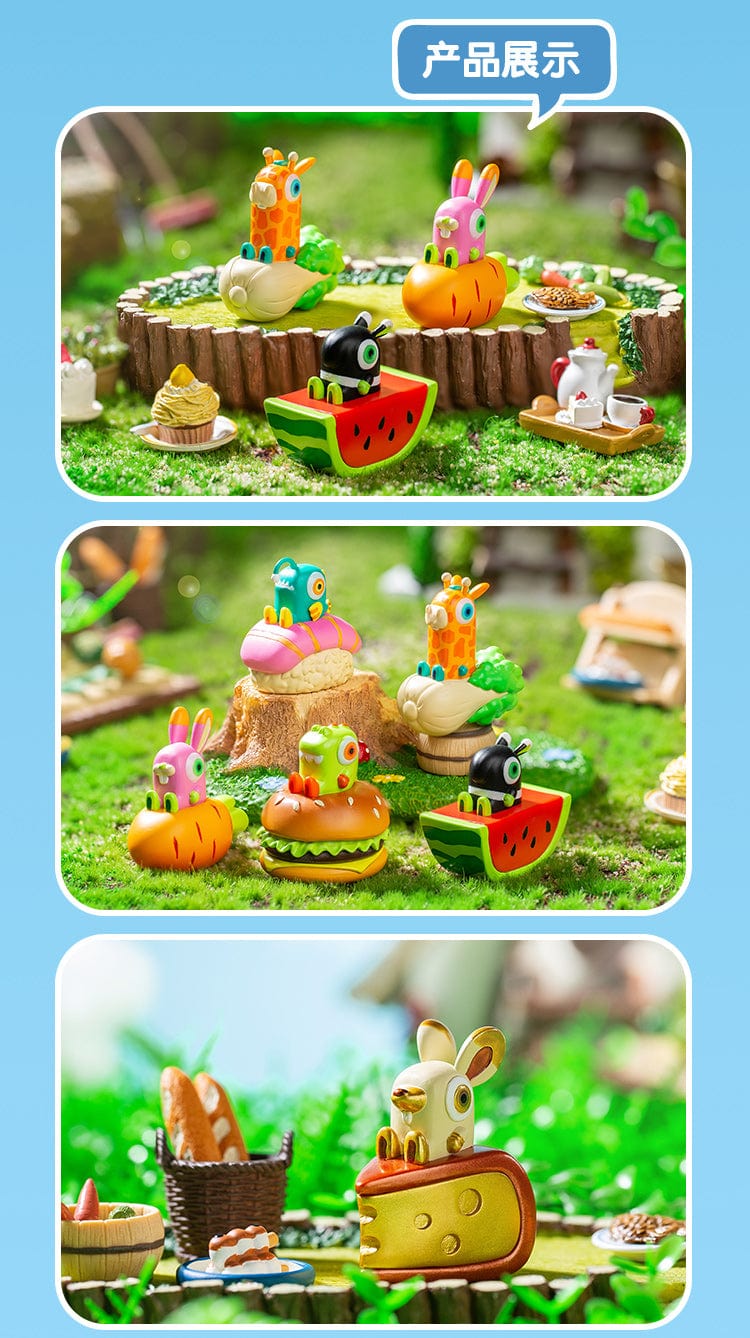 Moetch MOETCH X TAGTOY X QBIES ANIMALS - THE KING OF EATERS BY SEAN LEE