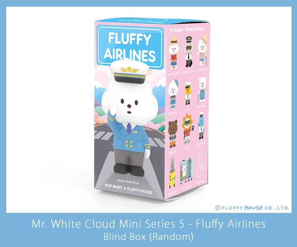 Fluffy House MR. WHITE CLOUD MINI SERIES 5 - FLUFFY AIRLINES