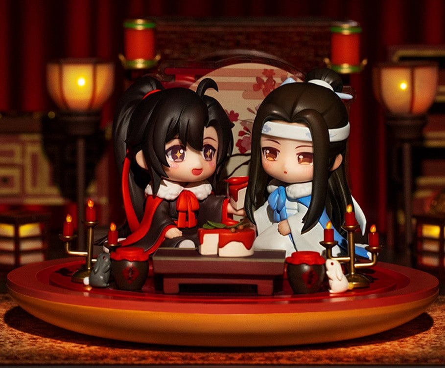 QING CANG 擎苍 Mu Dao Zu Shi Night Lamp Wei Wuxian &amp; Lan WanJi [Gift Set]