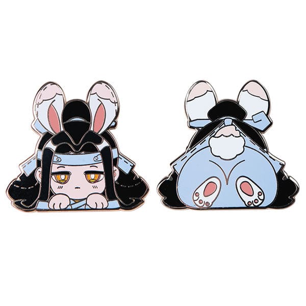 QING CANG 擎苍 Mu Dao Zu Shi Rabbit Badge