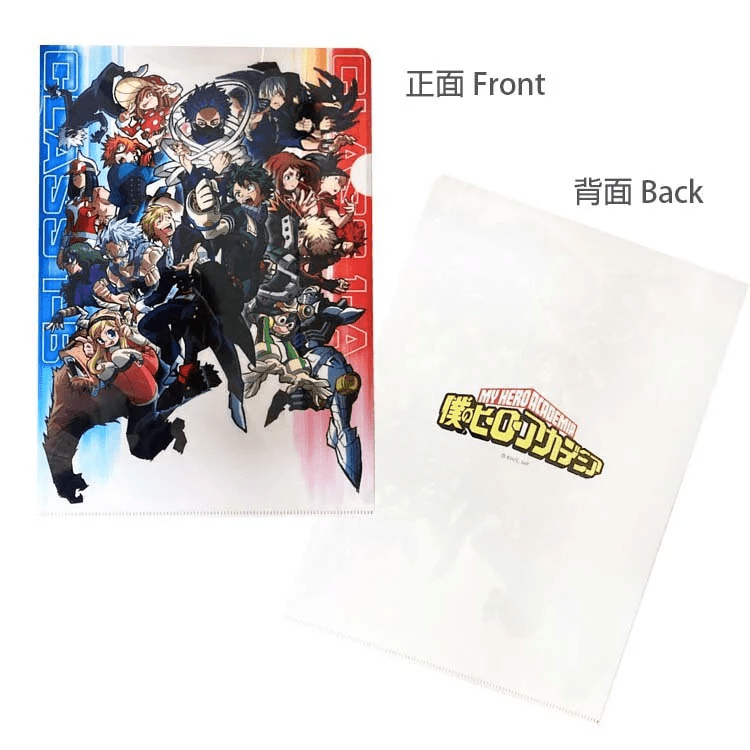 Medialink My Hero Academia A4 Folder Class 1A and 1B
