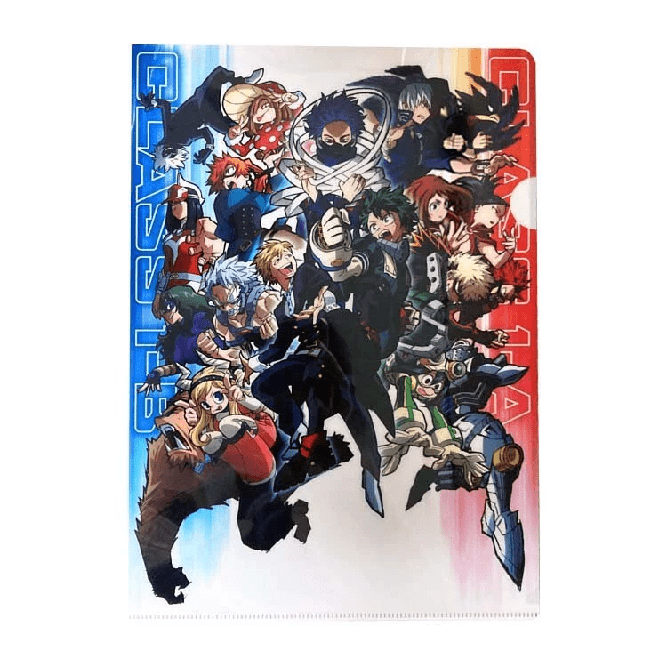 Medialink My Hero Academia A4 Folder Class 1A and 1B