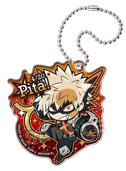 TAKARA TOMY My Hero Academia Pita! Deformed 12 constellations acrylic key chain (rerun)