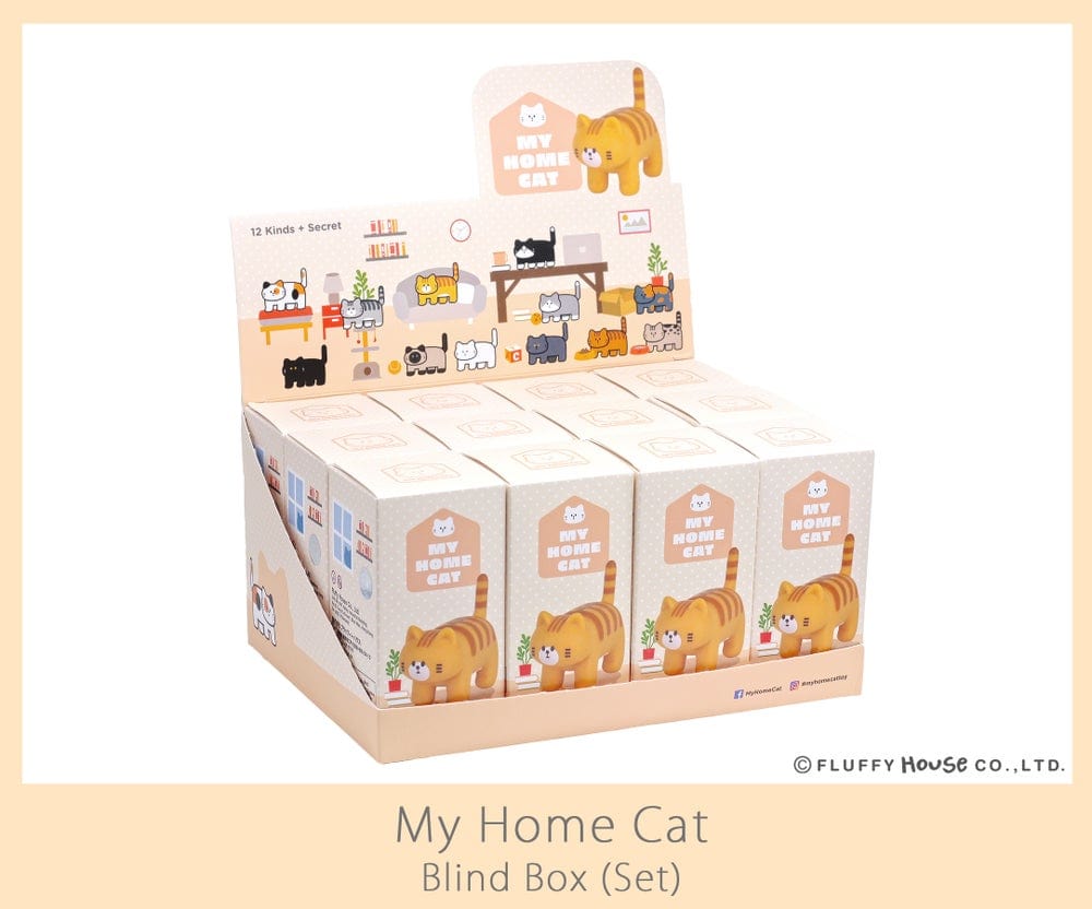 Fluffy House MY HOME CAT BLIND BOX SERIES 1