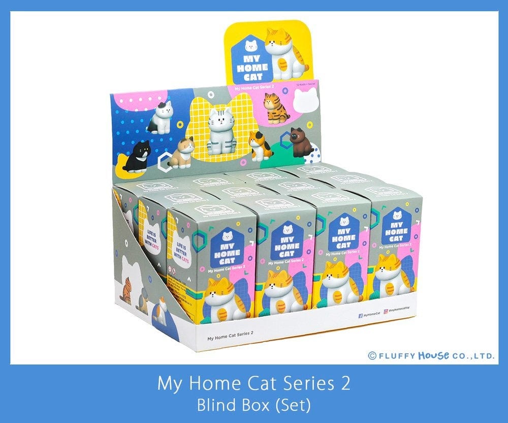Fluffy House MY HOME CAT BLIND BOX SERIES 2