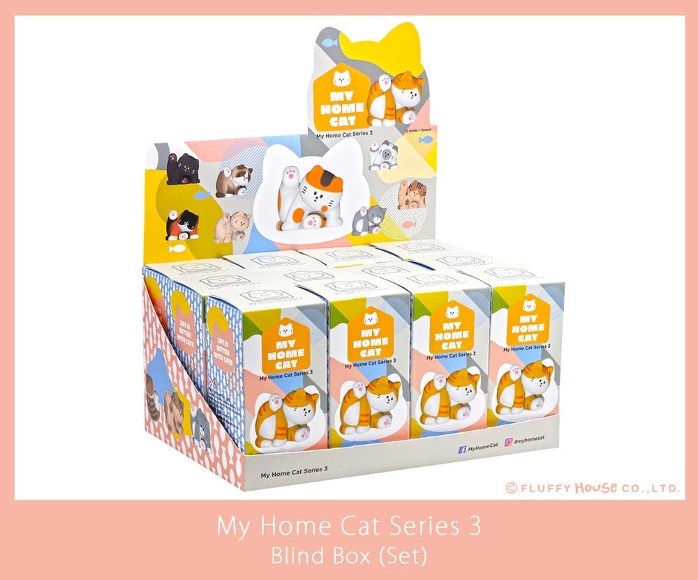 Fluffy House MY HOME CAT BLIND BOX SERIES 3