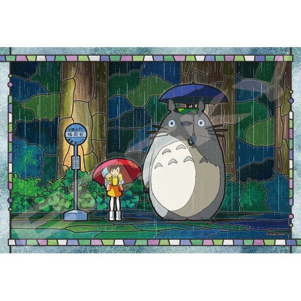 enSKY My Neighbor Totoro Art Crystal Jigsaw Puzzle 300 Piece [Rainy Bus Stop] 300-AC059