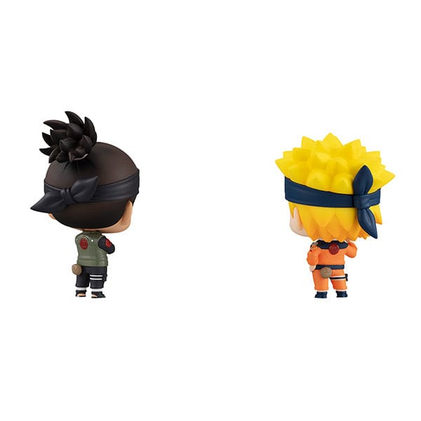 Megahouse Naruto ChimiMega Buddy Series Iruka Umino &amp; Naruto Uzumaki Set