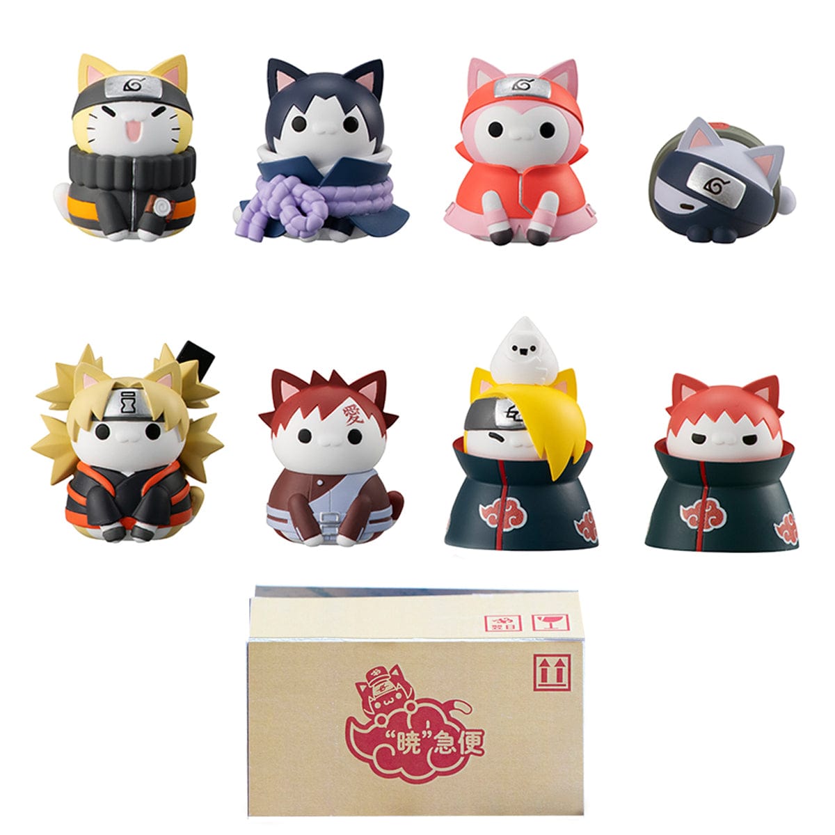 Megahouse NARUTO-NYARUTO! Battle with Akatsuki【with gift】