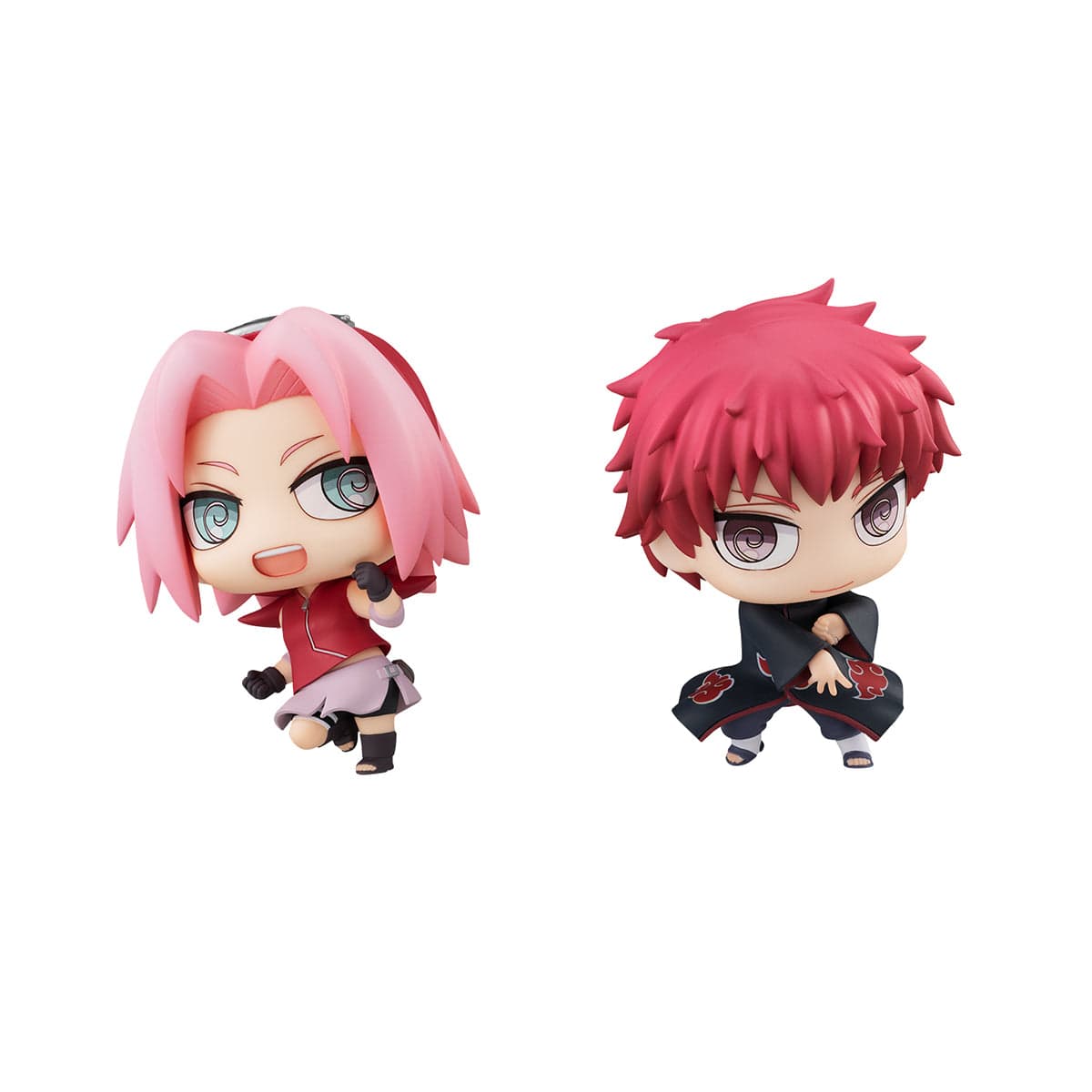 Megahouse Naruto Shippuden ChimiMega Buddy Series Sakura Haruno VS Sasori Showdown Set