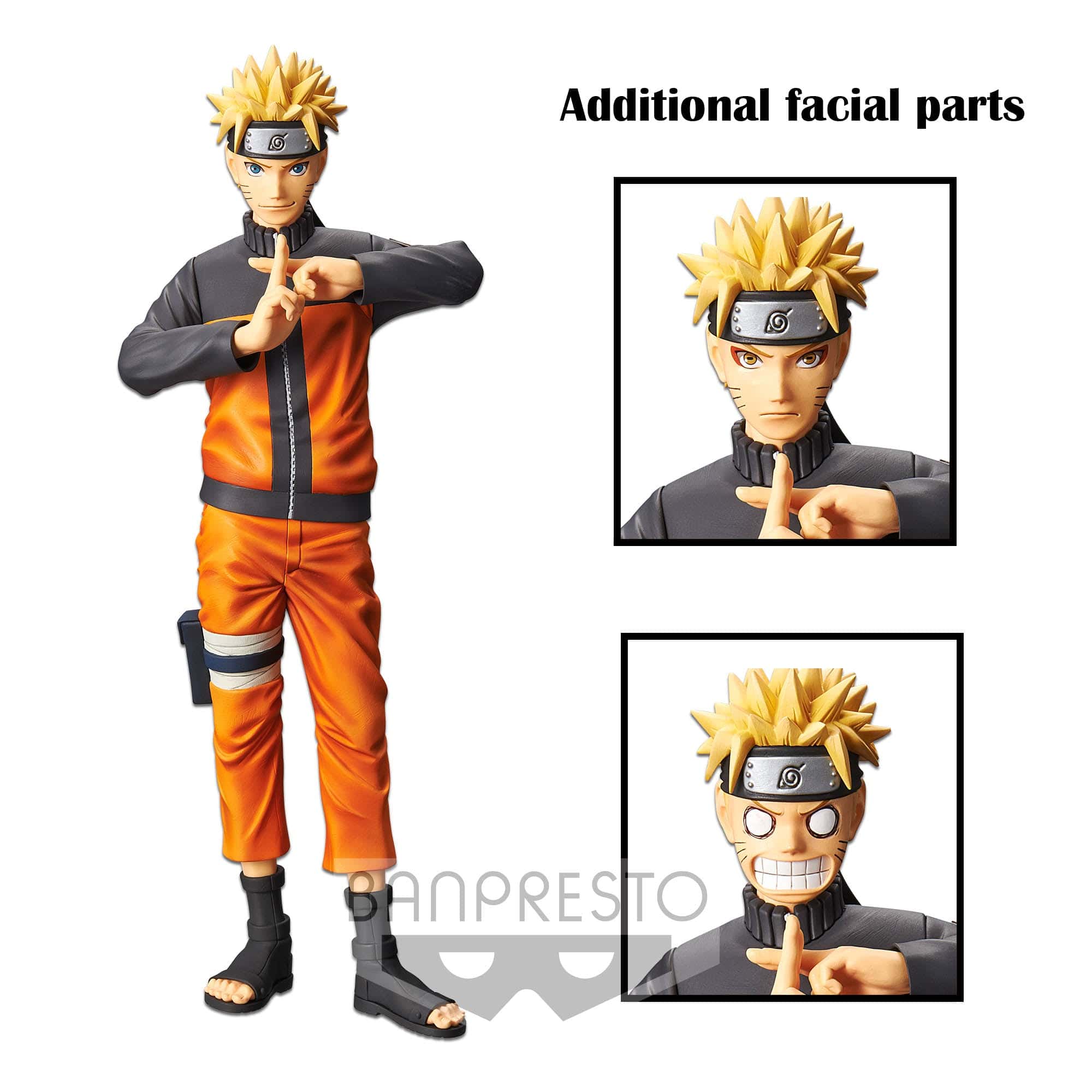 Banpresto Naruto Shippuden GRANDISTA NERO - Uzumaki Naruto