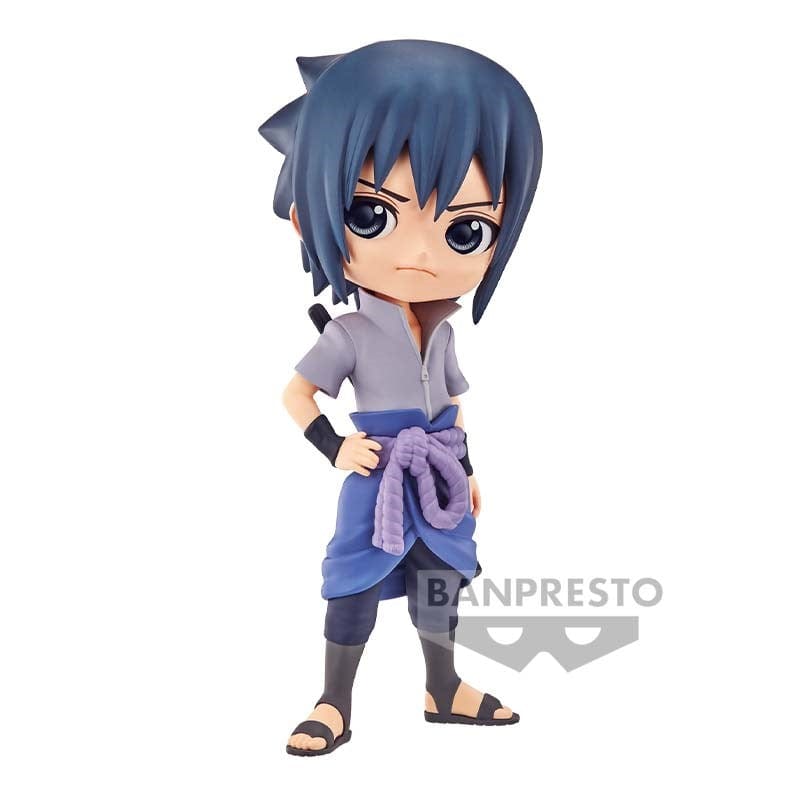 Banpresto NARUTO SHIPPUDEN Q POSKET- UCHIHA SASUKE ( VER A )