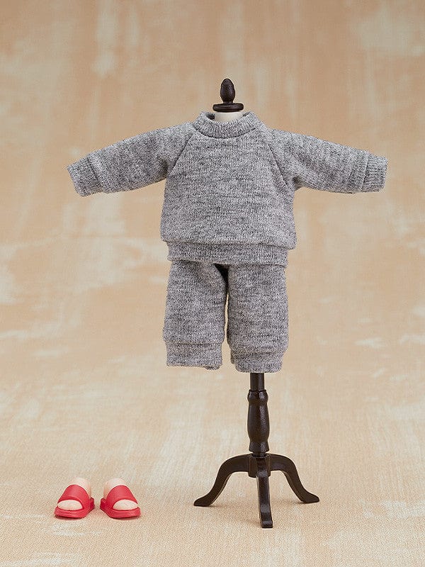 Good Smile Company Nendoroid Doll Outfit Set: Sweatshirt and Sweatpants (Gray)