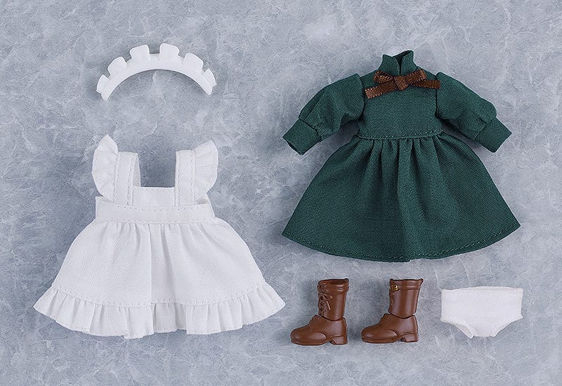 Good Smile Company Nendoroid Doll Work Outfit Set : Maid Outfit Long (Green)