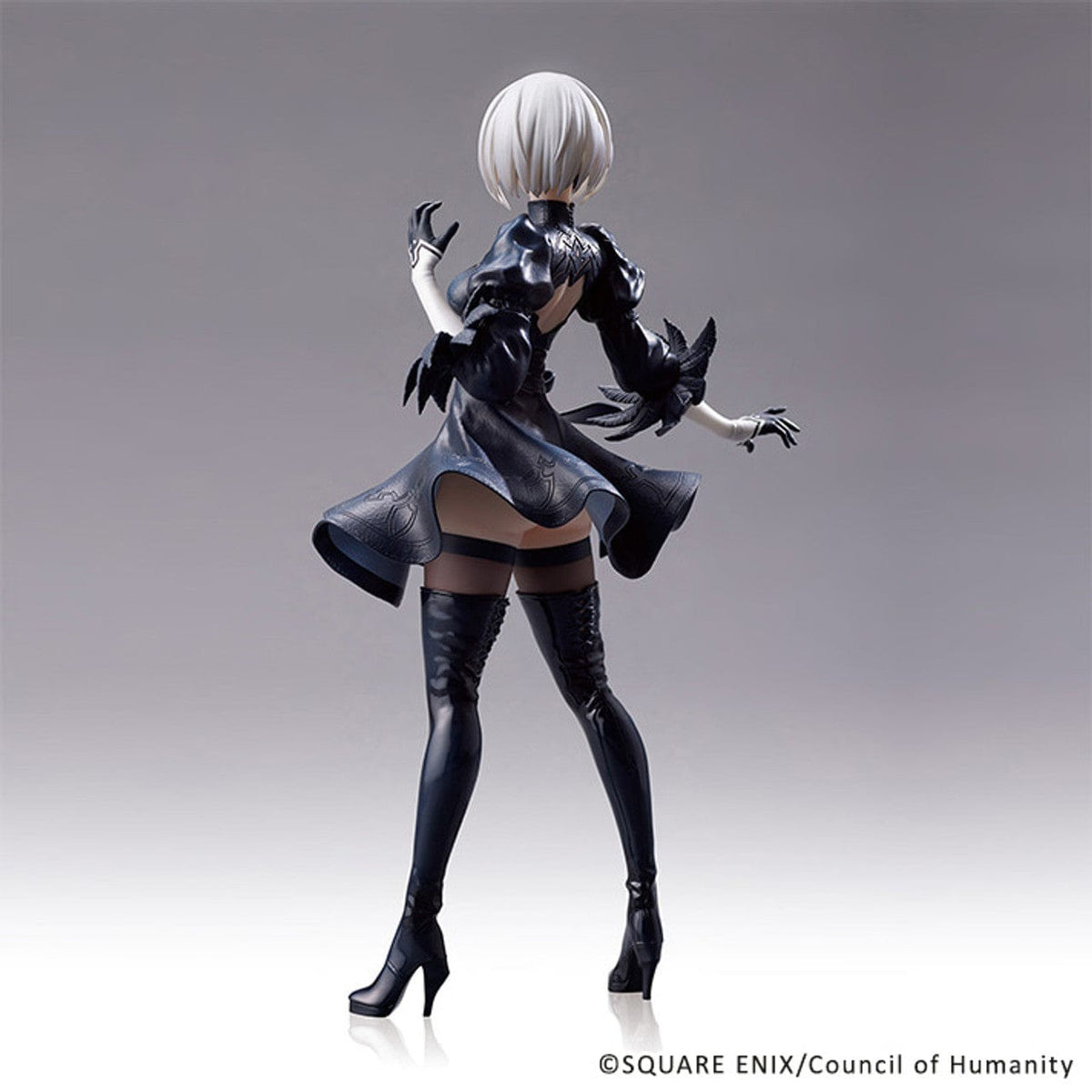 Square Enix NieR : Automata Ver.1.1a Statuette – 2B ( YoRHa No. 2 Type B ) No Goggles Ver