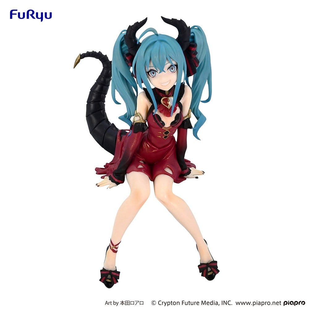 FURYU Corporation Noodle Stopper Figure-Hatsune Miku Villain Red Color ver. (re-run)
