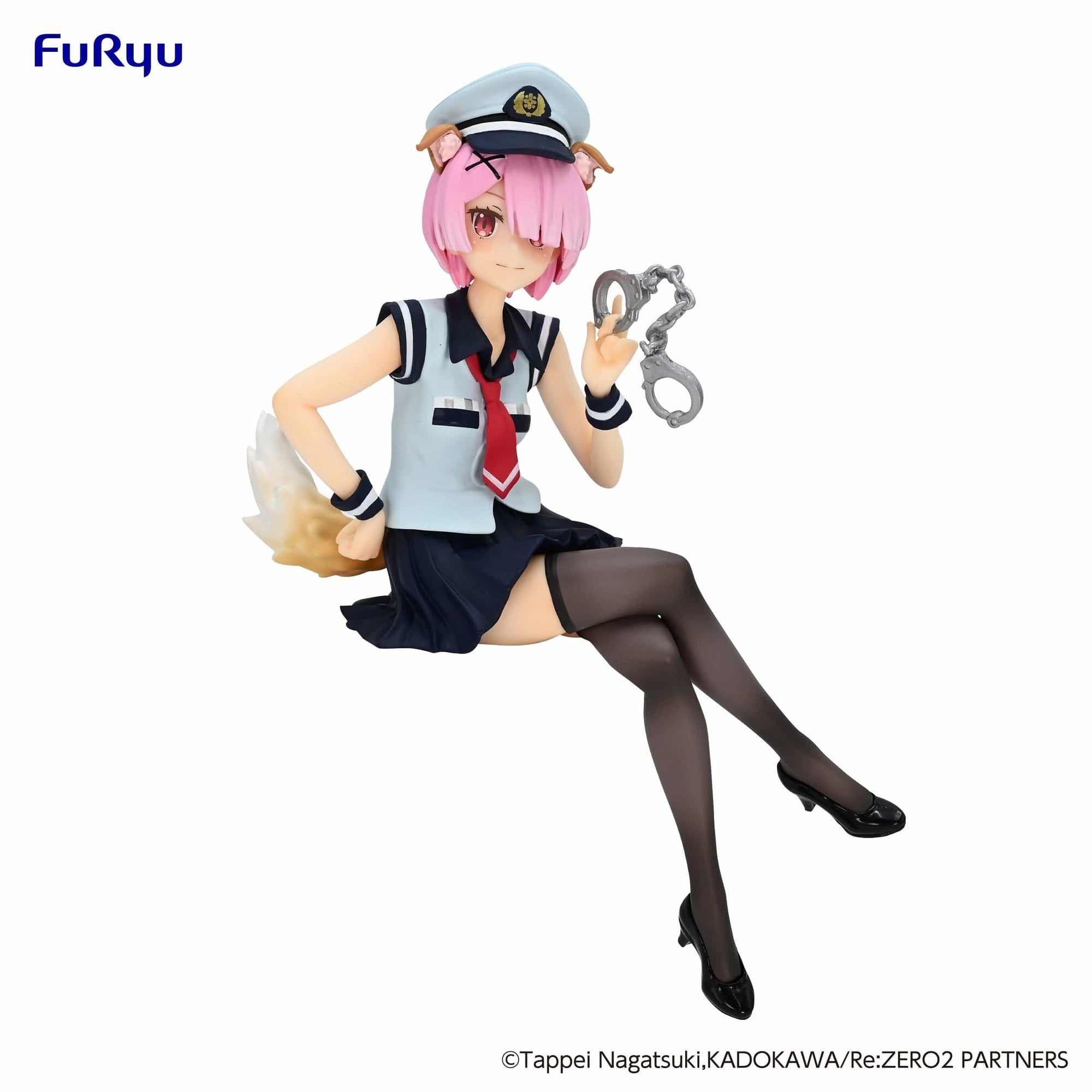 FURYU Corporation Noodle Stopper Figure Ram Police Officer Cap with Dog Ears