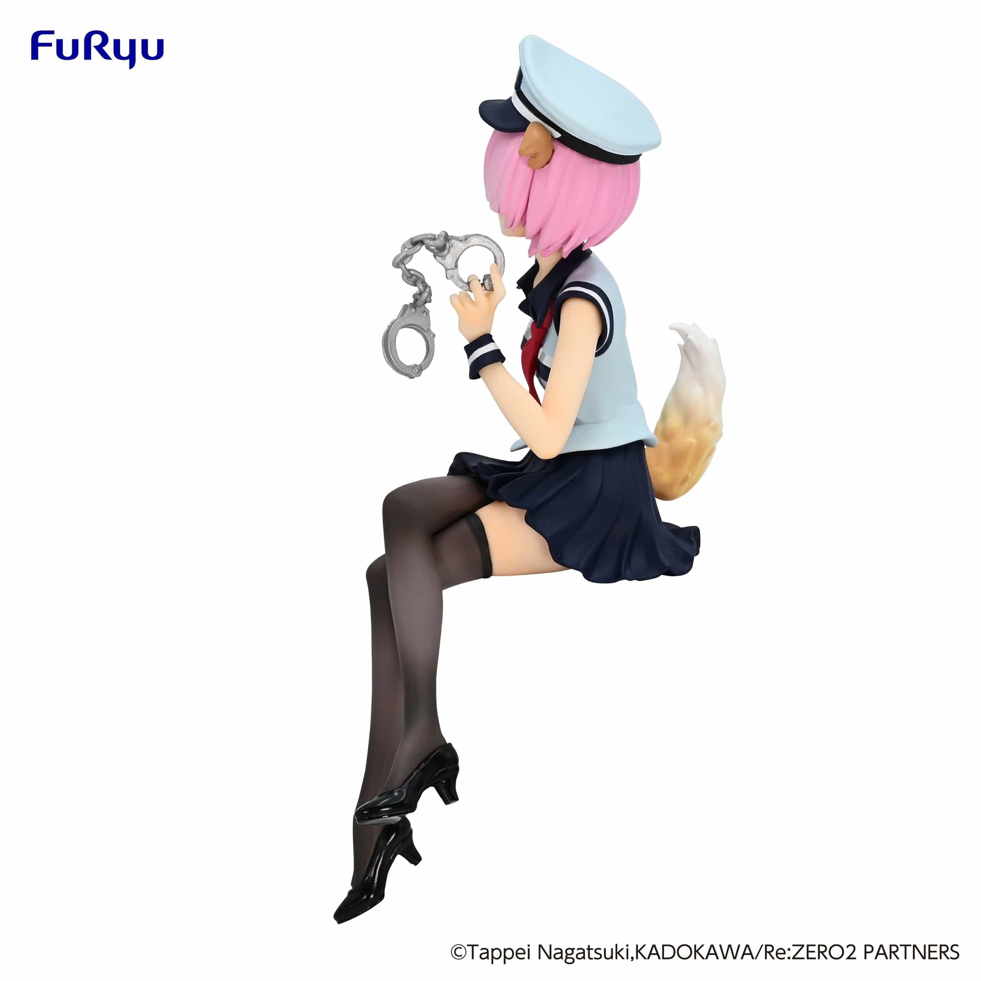 FURYU Corporation Noodle Stopper Figure Ram Police Officer Cap with Dog Ears