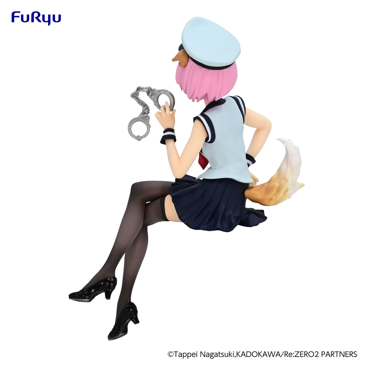 FURYU Corporation Noodle Stopper Figure Ram Police Officer Cap with Dog Ears