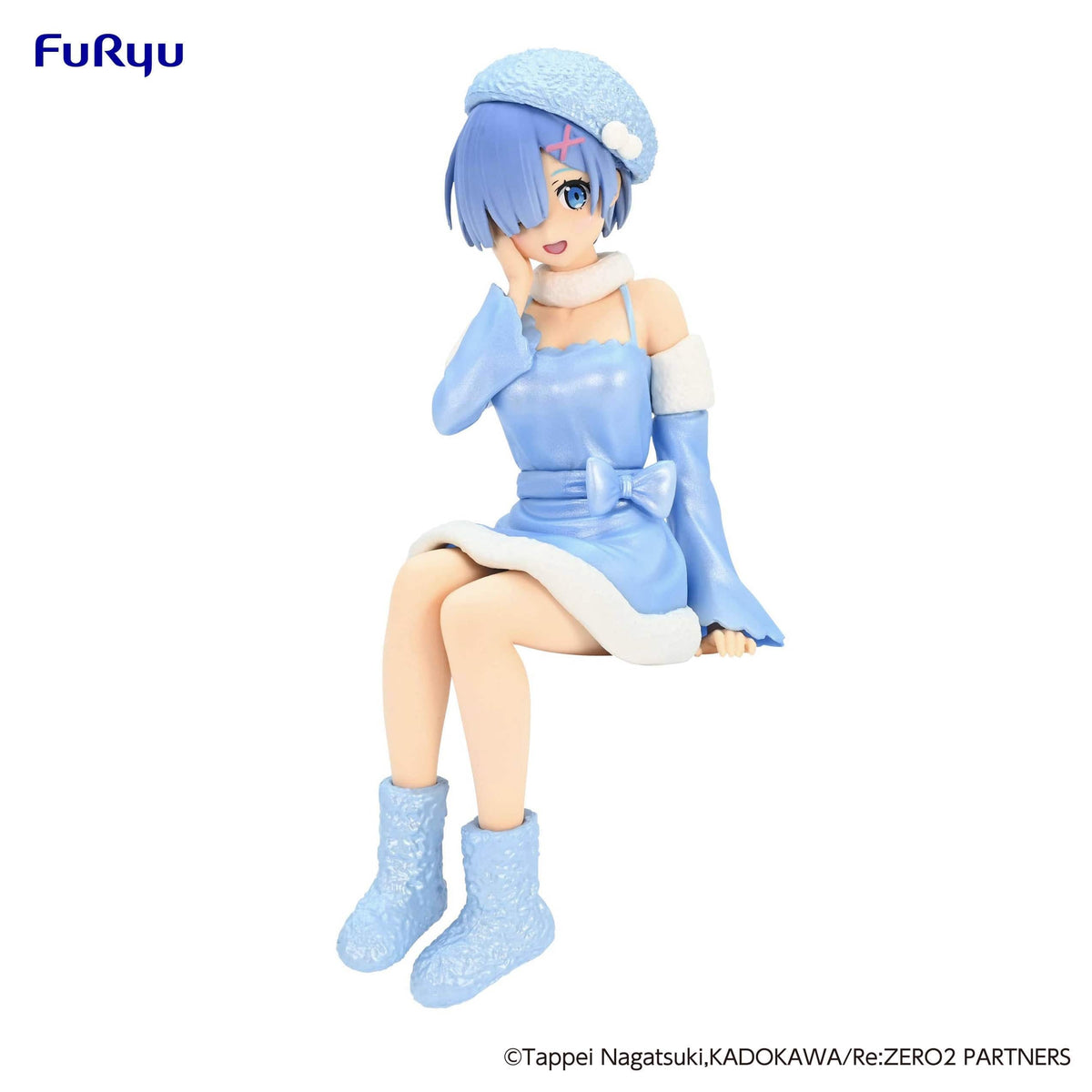 FURYU Corporation Noodle Stopper Figure Rem Snow Princess Pearl Color ver