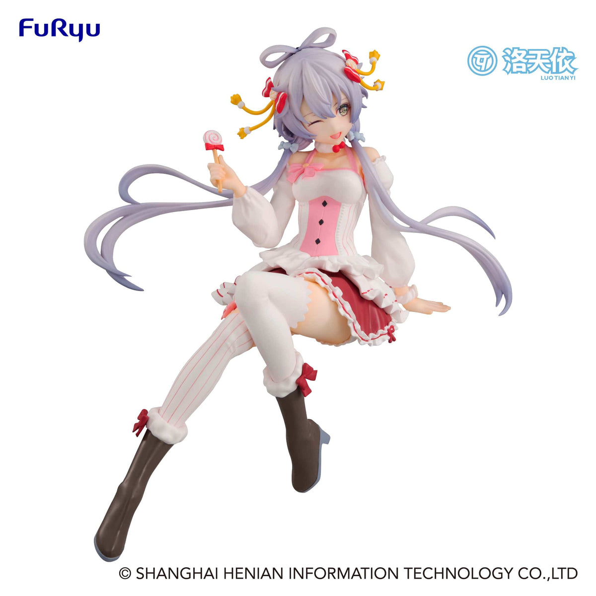 FURYU Corporation Noodle Stopper Figure V Singer Luo Tian Yi Lollypop Ver