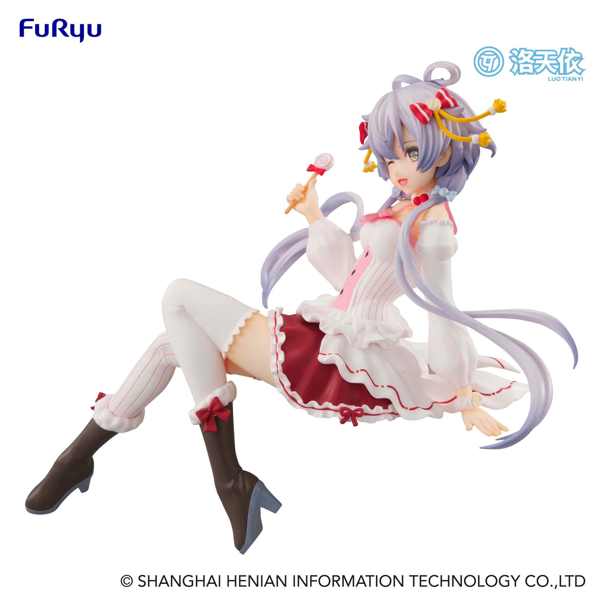 FURYU Corporation Noodle Stopper Figure V Singer Luo Tian Yi Lollypop Ver
