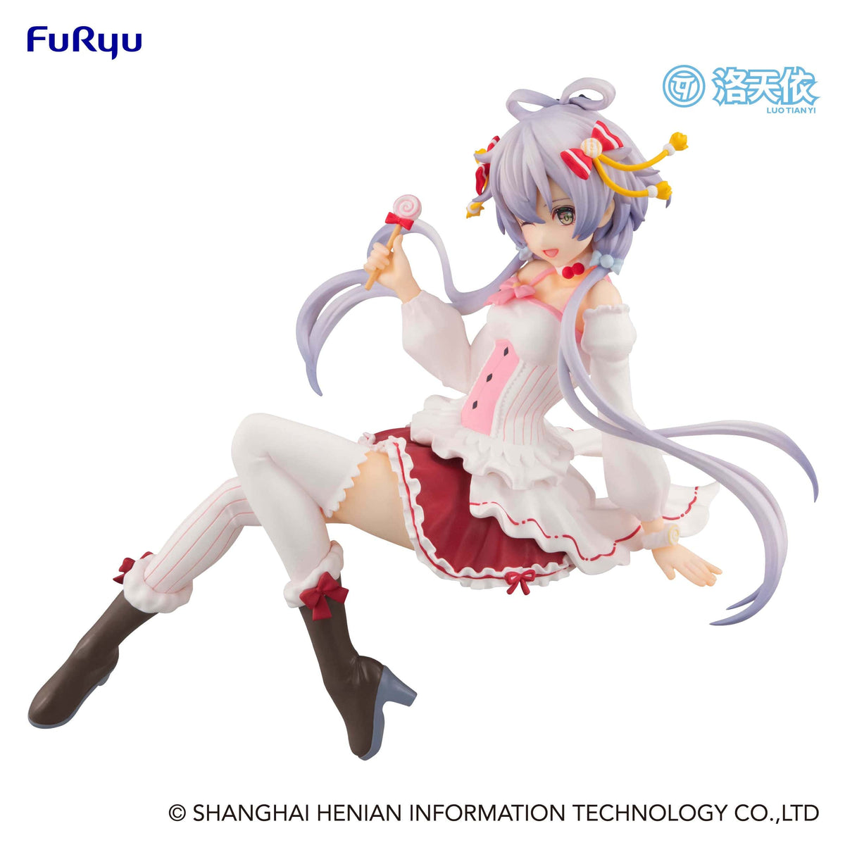 FURYU Corporation Noodle Stopper Figure V Singer Luo Tian Yi Lollypop Ver