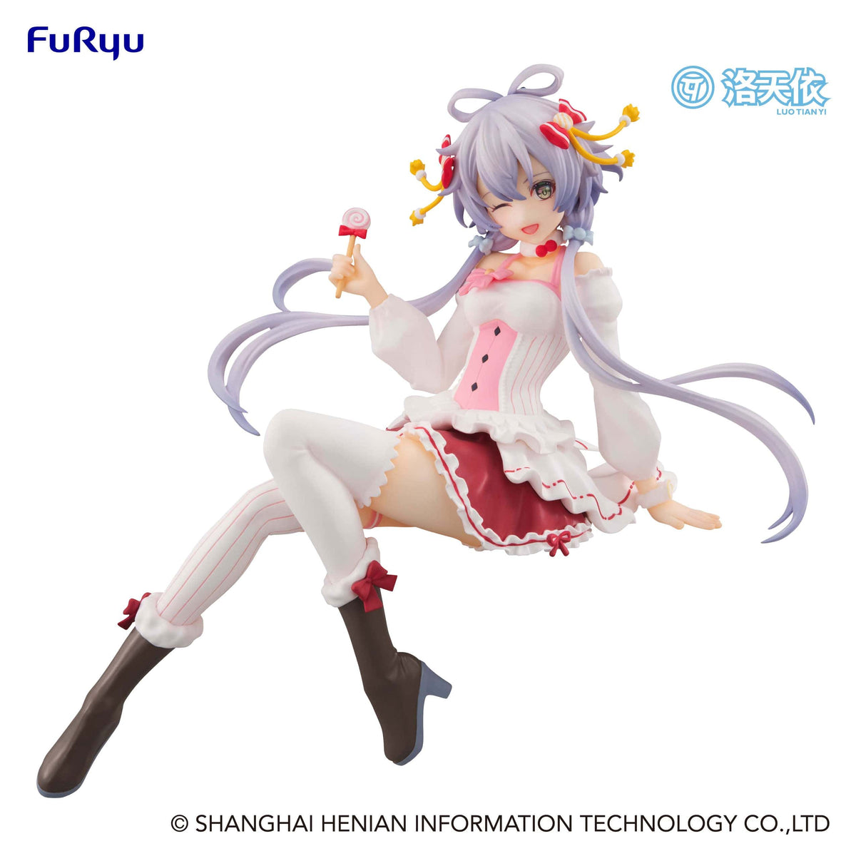FURYU Corporation Noodle Stopper Figure V Singer Luo Tian Yi Lollypop Ver
